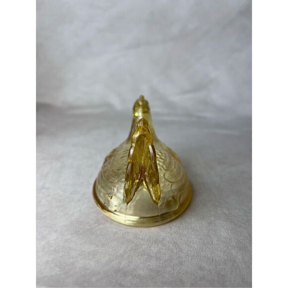 Vintage Imperial Hen on Basket Top Only - Picture 4 of 6